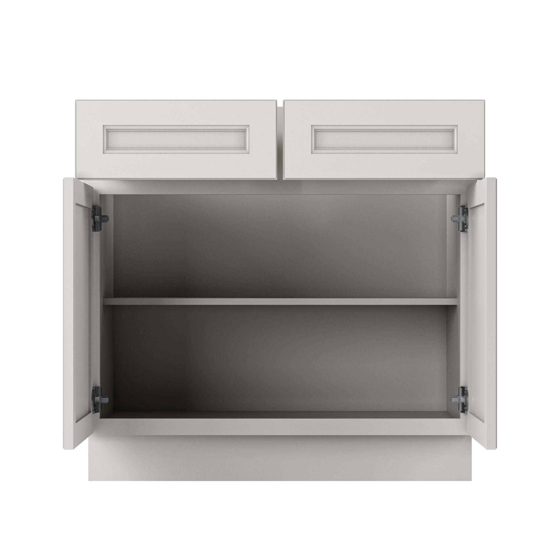 Base Kitchen Cabinet B36 Milan Pearl 36 in. width 34.5 in. height 24 in. depth - Kitchen Cabinets