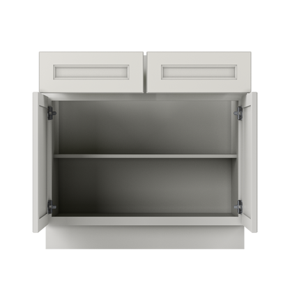 Base Kitchen Cabinet B36 Milan Pearl 36 in. width 34.5 in. height 24 in. depth - Kitchen Cabinets