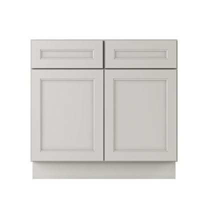 Base Kitchen Cabinet B36 Milan Pearl 36 in. width 34.5 in. height 24 in. depth - Kitchen Cabinets
