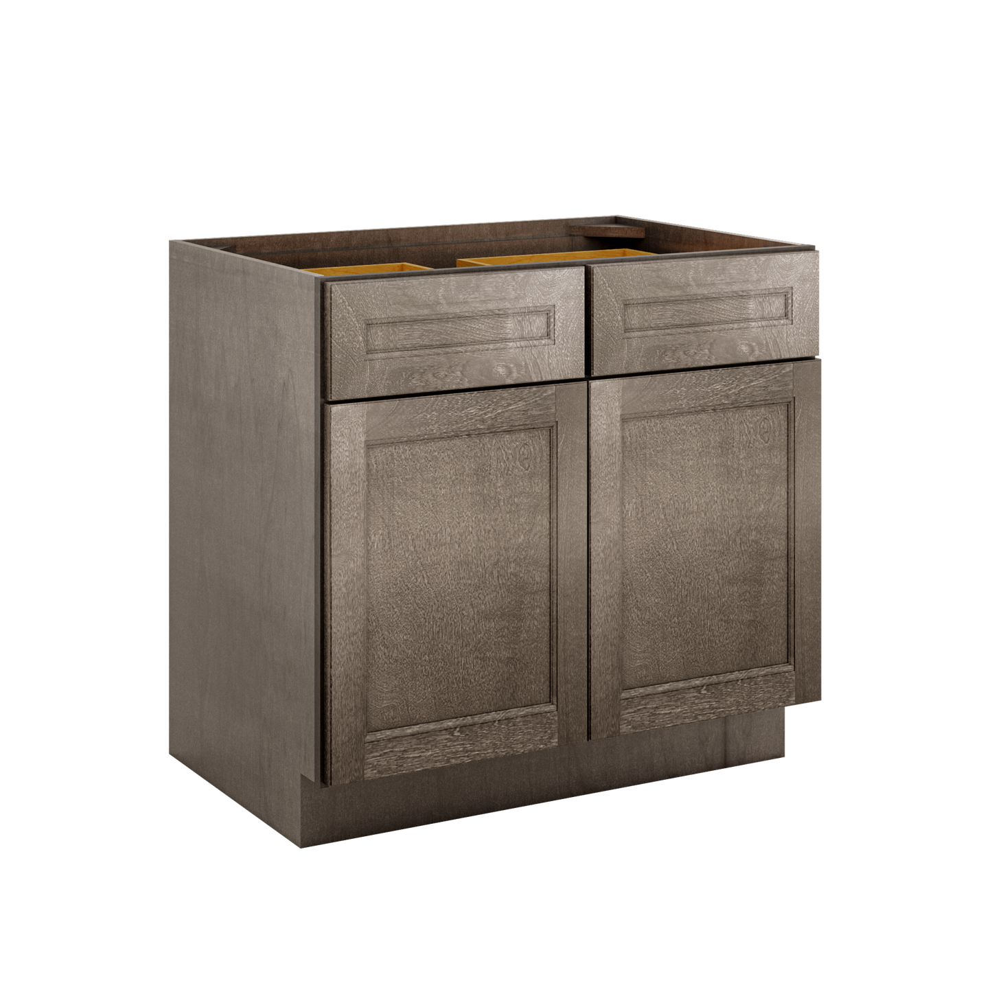Base Kitchen Cabinet B36 Milan Slate 36 in. width 34.5 in. height 24 in. depth - Kitchen Cabinets
