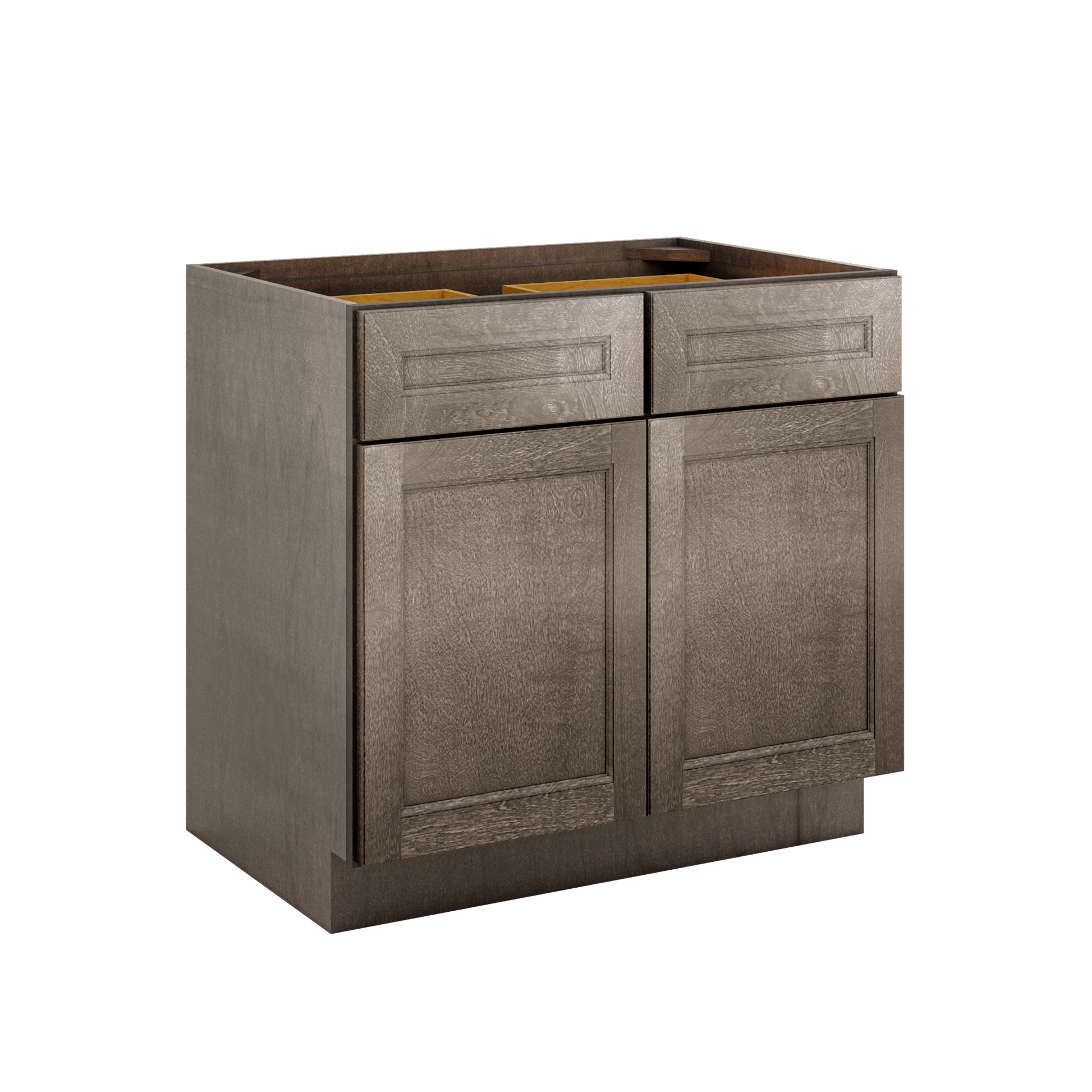 Base Kitchen Cabinet B36 Milan Slate 36 in. width 34.5 in. height 24 in. depth - Kitchen Cabinets