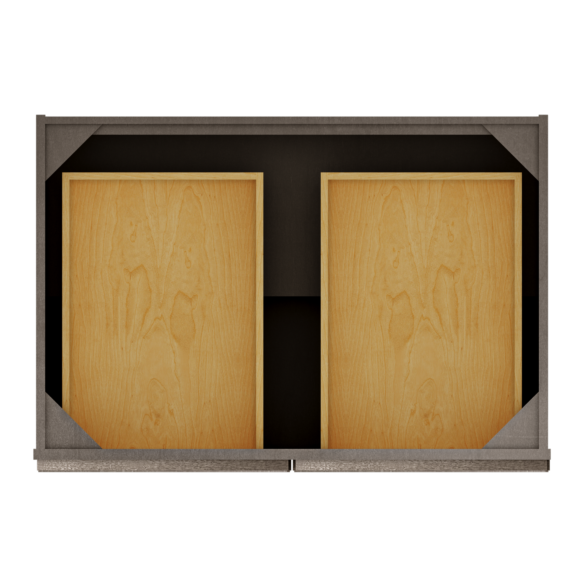 Base Kitchen Cabinet B36 Milan Slate 36 in. width 34.5 in. height 24 in. depth - Kitchen Cabinets