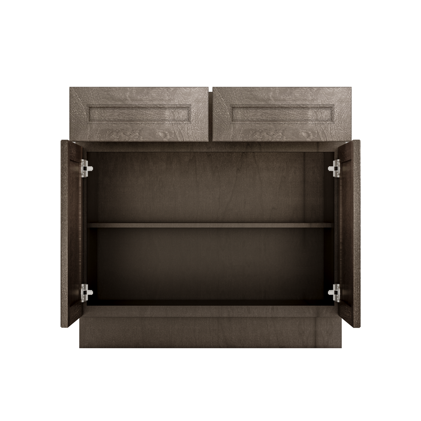 Base Kitchen Cabinet B36 Milan Slate 36 in. width 34.5 in. height 24 in. depth - Kitchen Cabinets