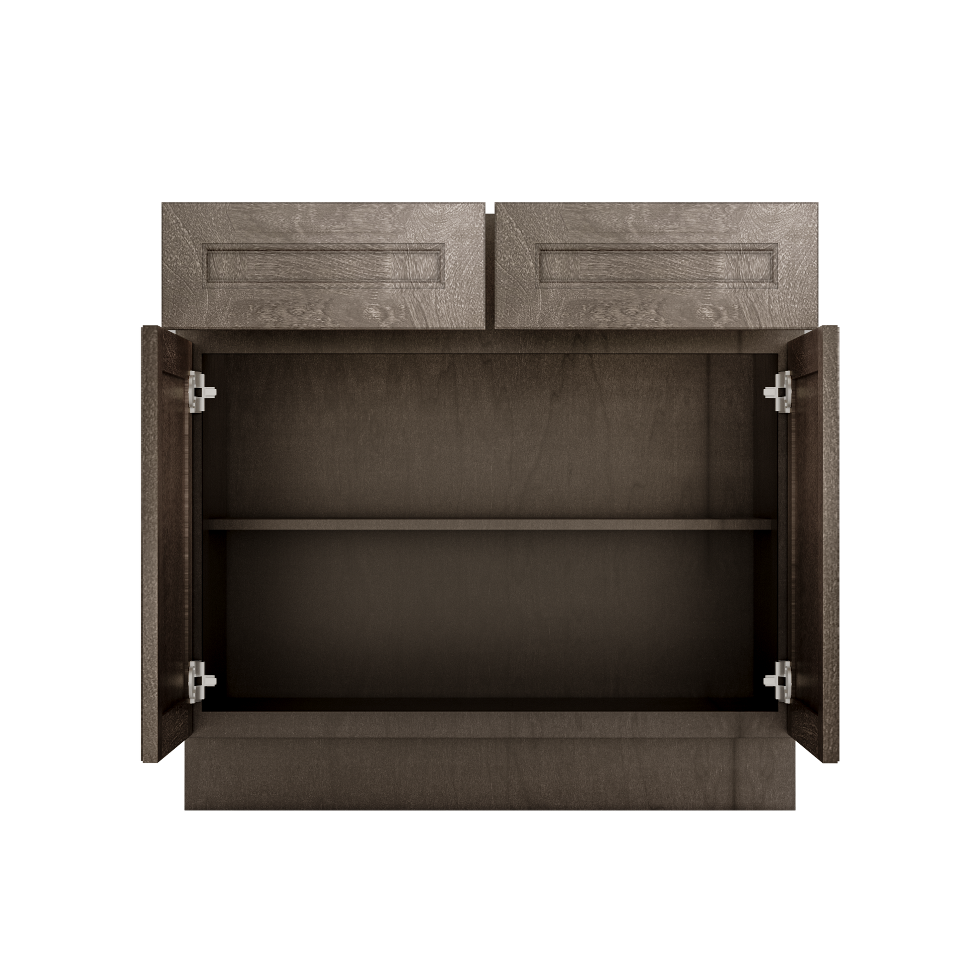 Base Kitchen Cabinet B36 Milan Slate 36 in. width 34.5 in. height 24 in. depth - Kitchen Cabinets