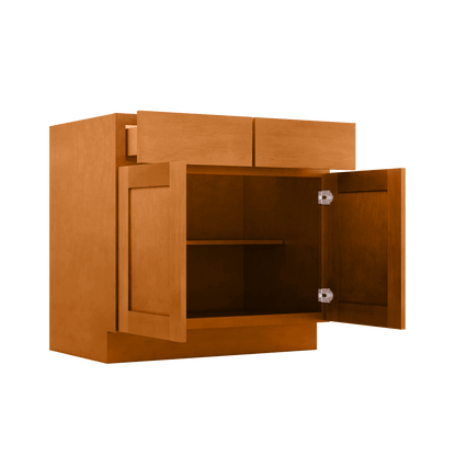 Base Kitchen Cabinet B36 Newport LessCare 36 in. width 34.5 in. height 24 in. depth - Kitchen Cabinets