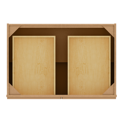 Base Kitchen Cabinet B36 Shaker Toffee LessCare 36 in. width 34.5 in. height 24 in. depth - Kitchen Cabinets