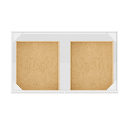 Base Kitchen Cabinet B42 Alpina White LessCare 42 in. width 34.5 in. height 24 in. depth - Kitchen Cabinets