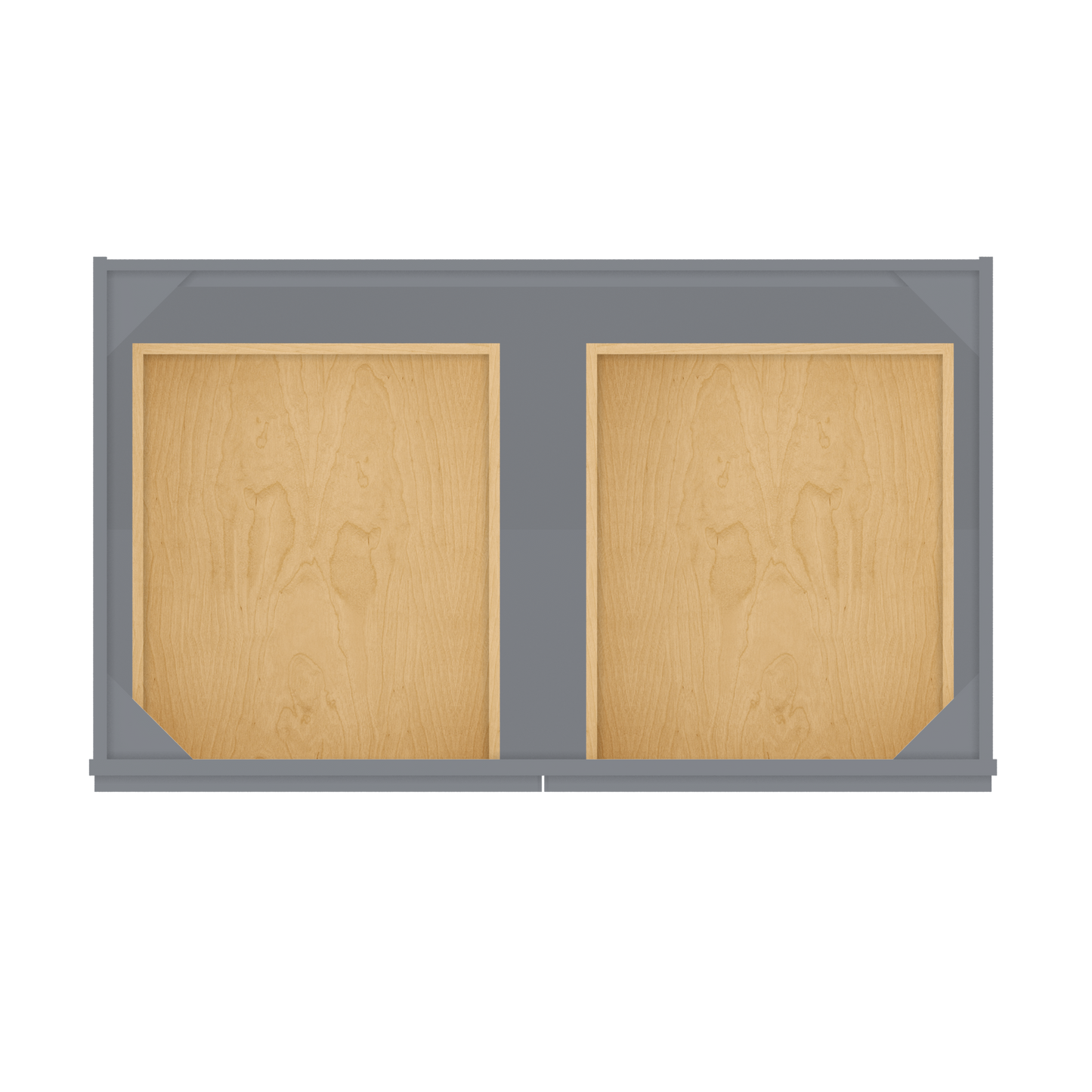 Base Kitchen Cabinet B42 Colonial Gray LessCare 42 in. width 34.5 in. height 24 in. depth - Kitchen Cabinets