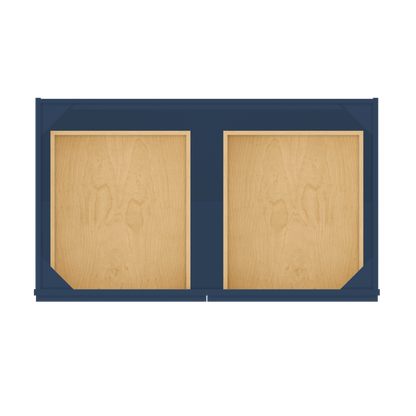 Base Kitchen Cabinet B42 Danbury Blue LessCare 42 in. width 34.5 in. height 24 in. depth - Kitchen Cabinets