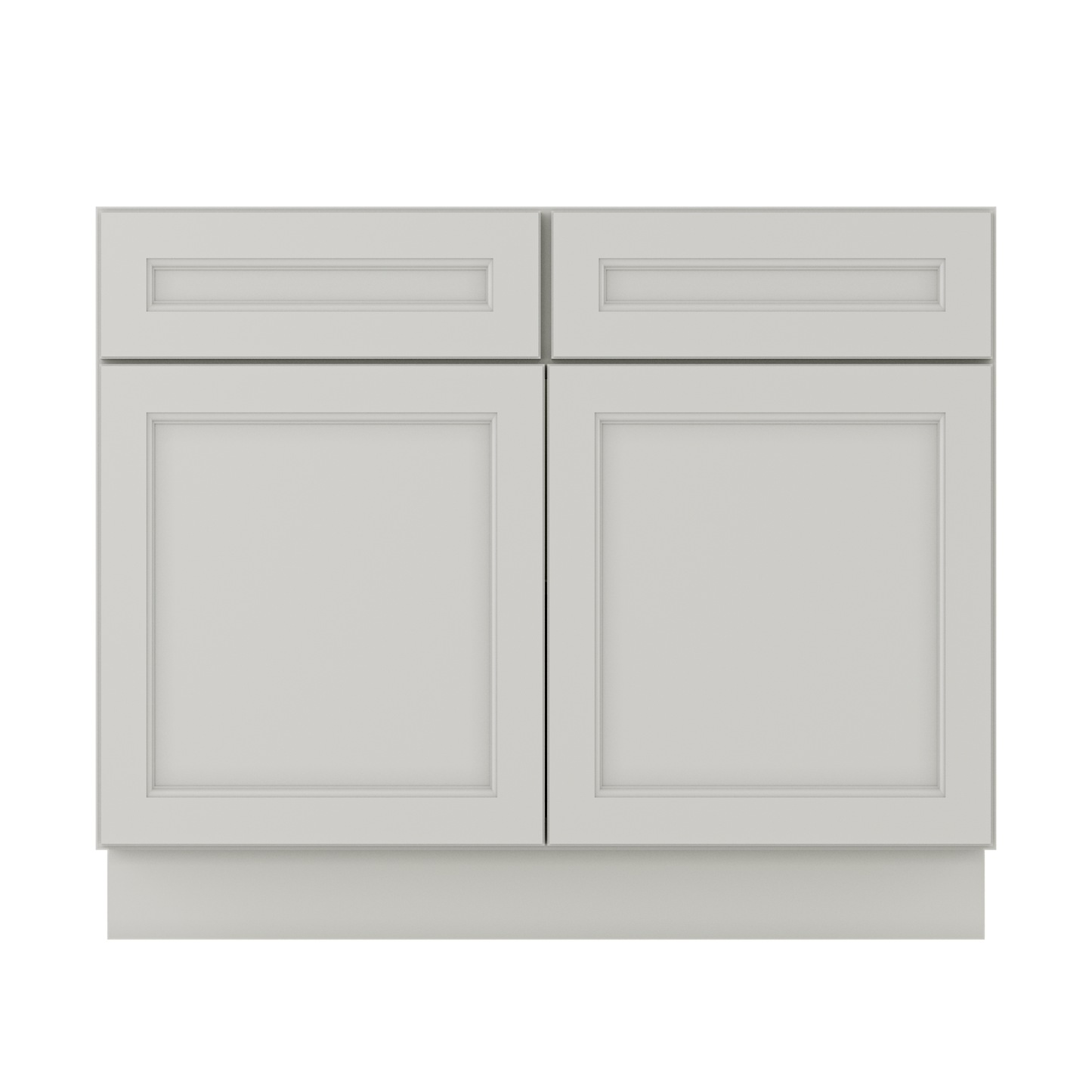 Base Kitchen Cabinet B42 Milan Pearl 42 in. width 34.5 in. height 24 in. depth - Kitchen Cabinets