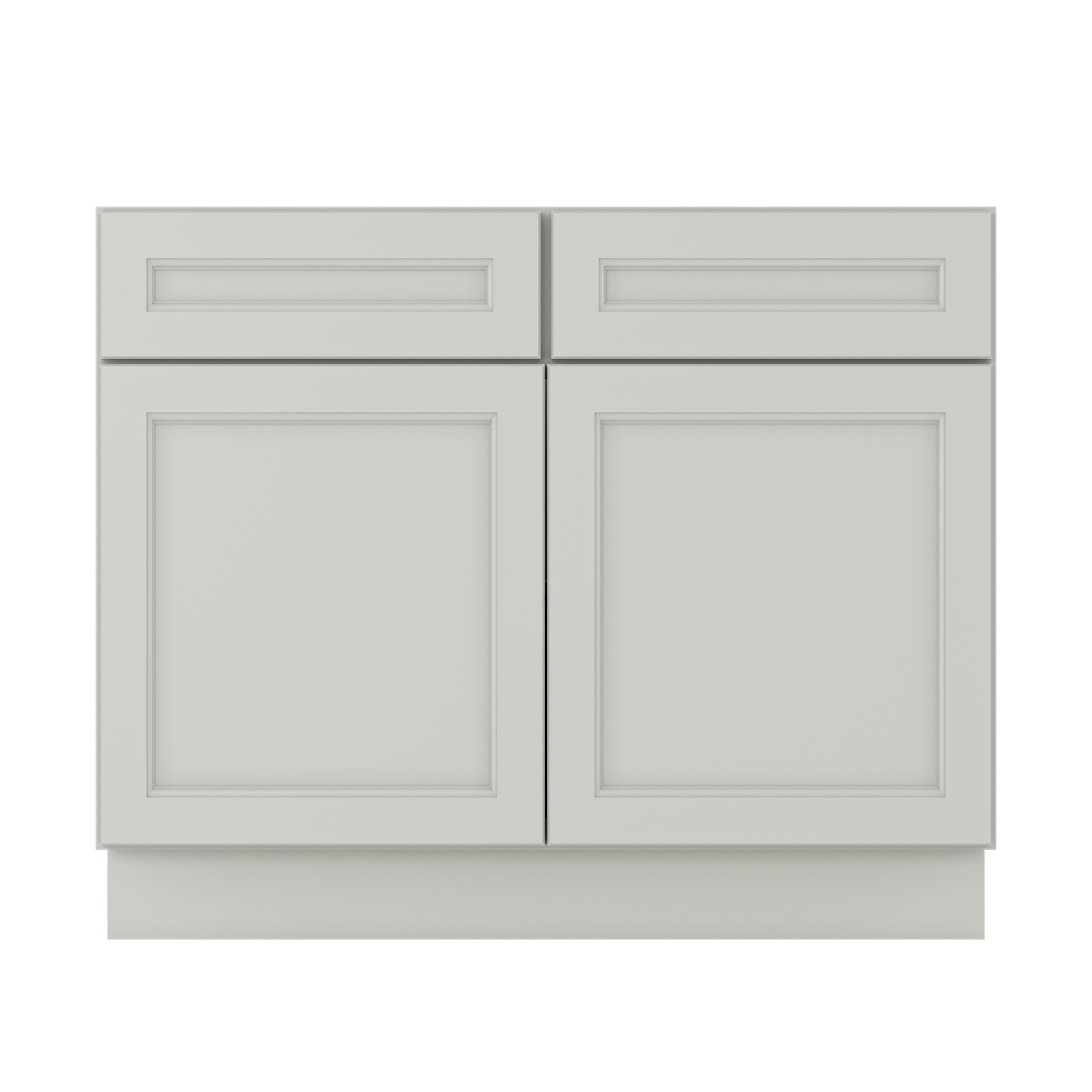 Base Kitchen Cabinet B42 Milan Pearl 42 in. width 34.5 in. height 24 in. depth - Kitchen Cabinets