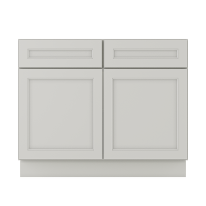 Base Kitchen Cabinet B42 Milan Pearl 42 in. width 34.5 in. height 24 in. depth - Kitchen Cabinets