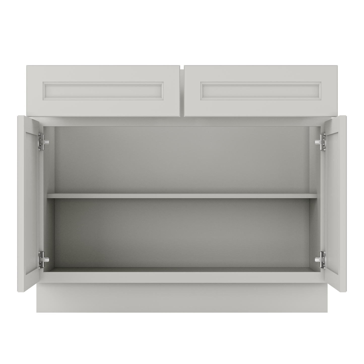 Base Kitchen Cabinet B42 Milan Pearl 42 in. width 34.5 in. height 24 in. depth - Kitchen Cabinets