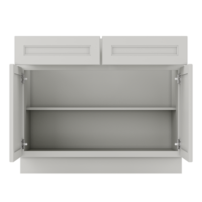 Base Kitchen Cabinet B42 Milan Pearl 42 in. width 34.5 in. height 24 in. depth - Kitchen Cabinets