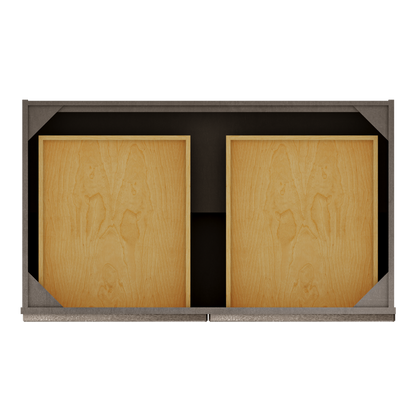 Base Kitchen Cabinet B42 Milan Slate 42 in. width 34.5 in. height 24 in. depth - Kitchen Cabinets