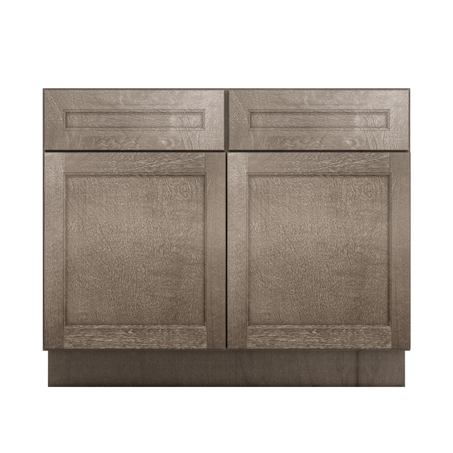 Base Kitchen Cabinet B42 Milan Slate 42 in. width 34.5 in. height 24 in. depth - Kitchen Cabinets