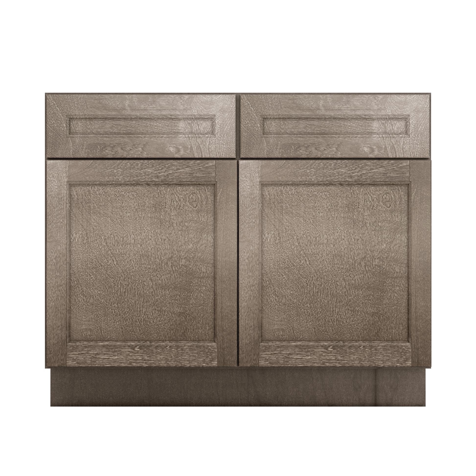 Base Kitchen Cabinet B42 Milan Slate 42 in. width 34.5 in. height 24 in. depth - Kitchen Cabinets