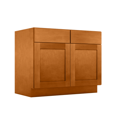 Base Kitchen Cabinet B42 Newport LessCare 42 in. width 34.5 in. height 24 in. depth - Kitchen Cabinets