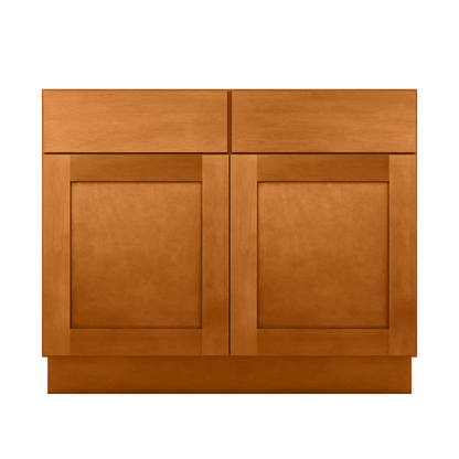 Base Kitchen Cabinet B42 Newport LessCare 42 in. width 34.5 in. height 24 in. depth - Kitchen Cabinets