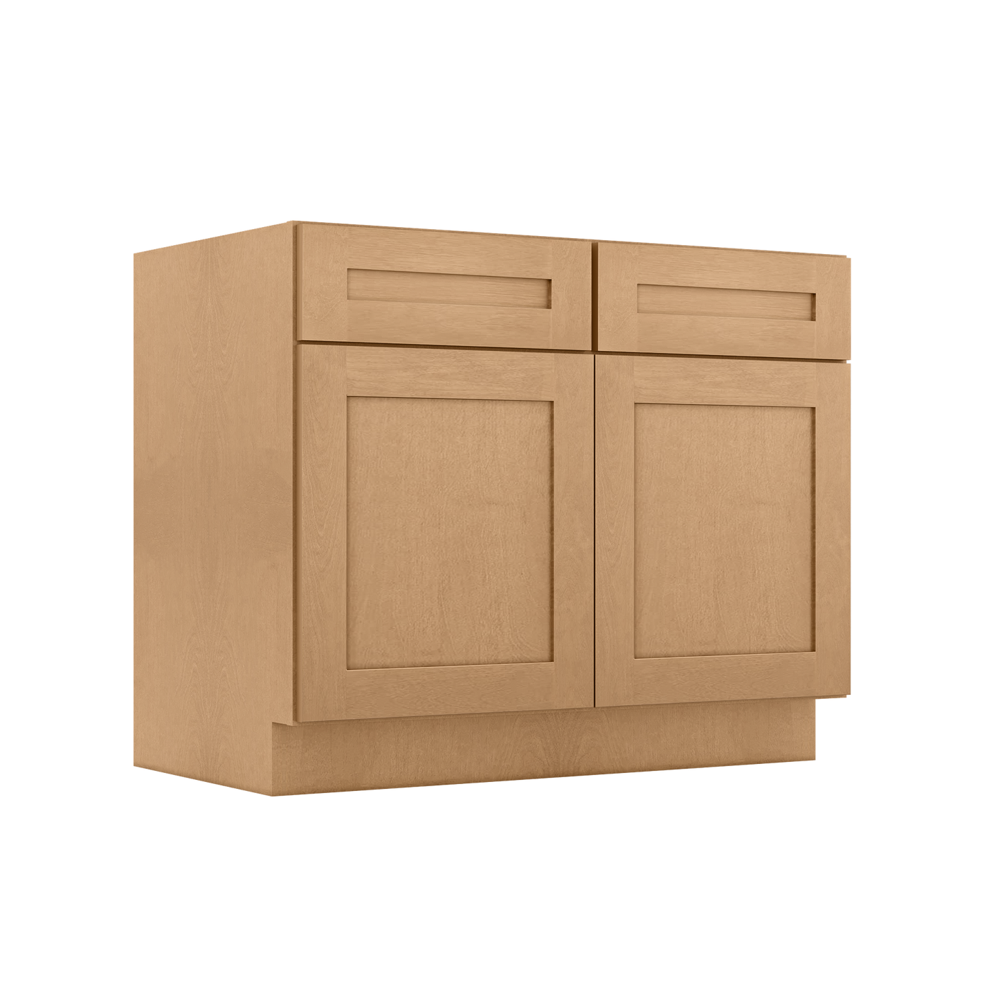 Base Kitchen Cabinet B42 Shaker Toffe 42 in. width 34.5 in. height 24 in. depth - Kitchen Cabinets