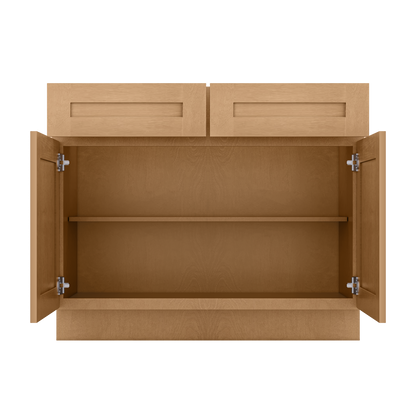 Base Kitchen Cabinet B42 Shaker Toffe 42 in. width 34.5 in. height 24 in. depth - Kitchen Cabinets
