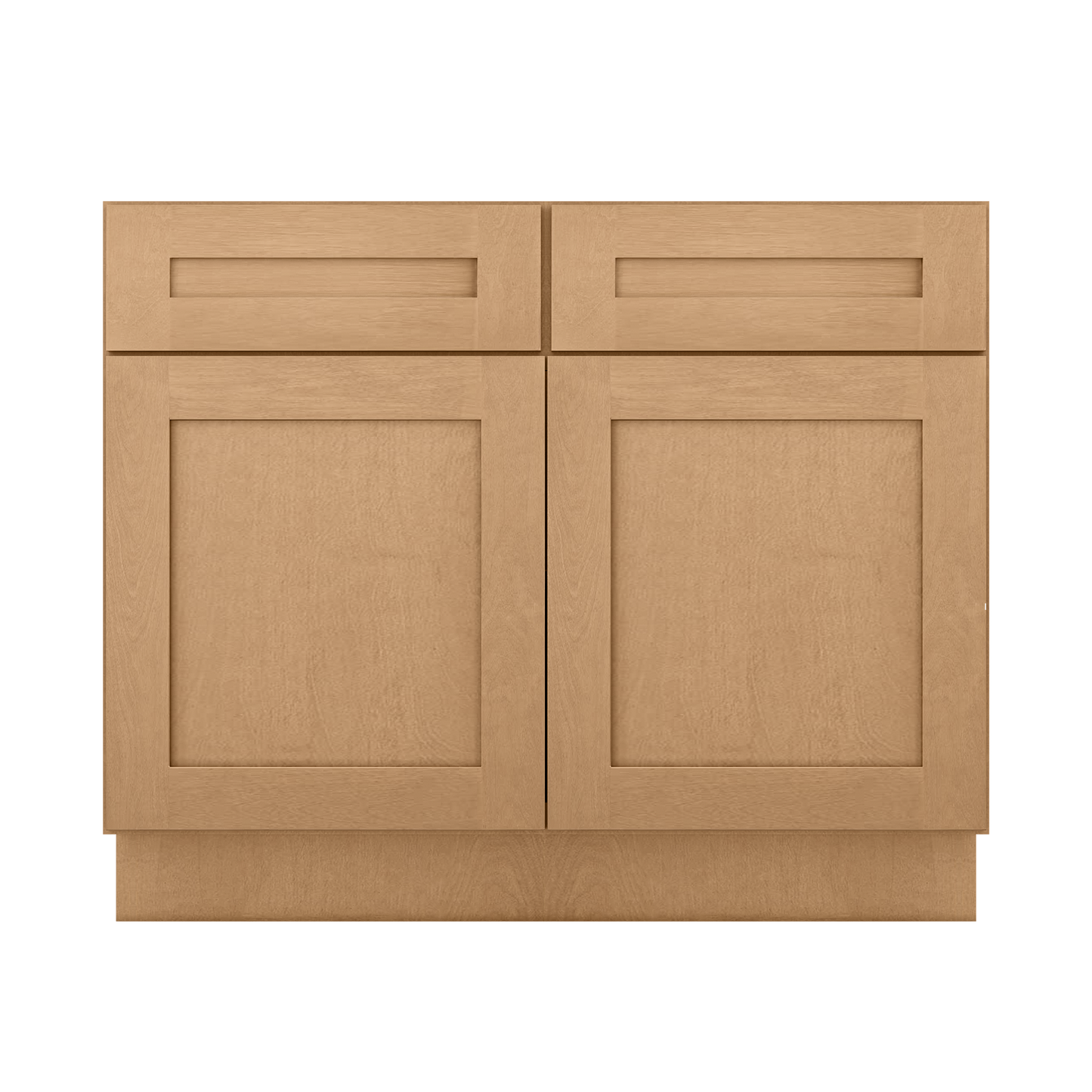Base Kitchen Cabinet B42 Shaker Toffe 42 in. width 34.5 in. height 24 in. depth - Kitchen Cabinets