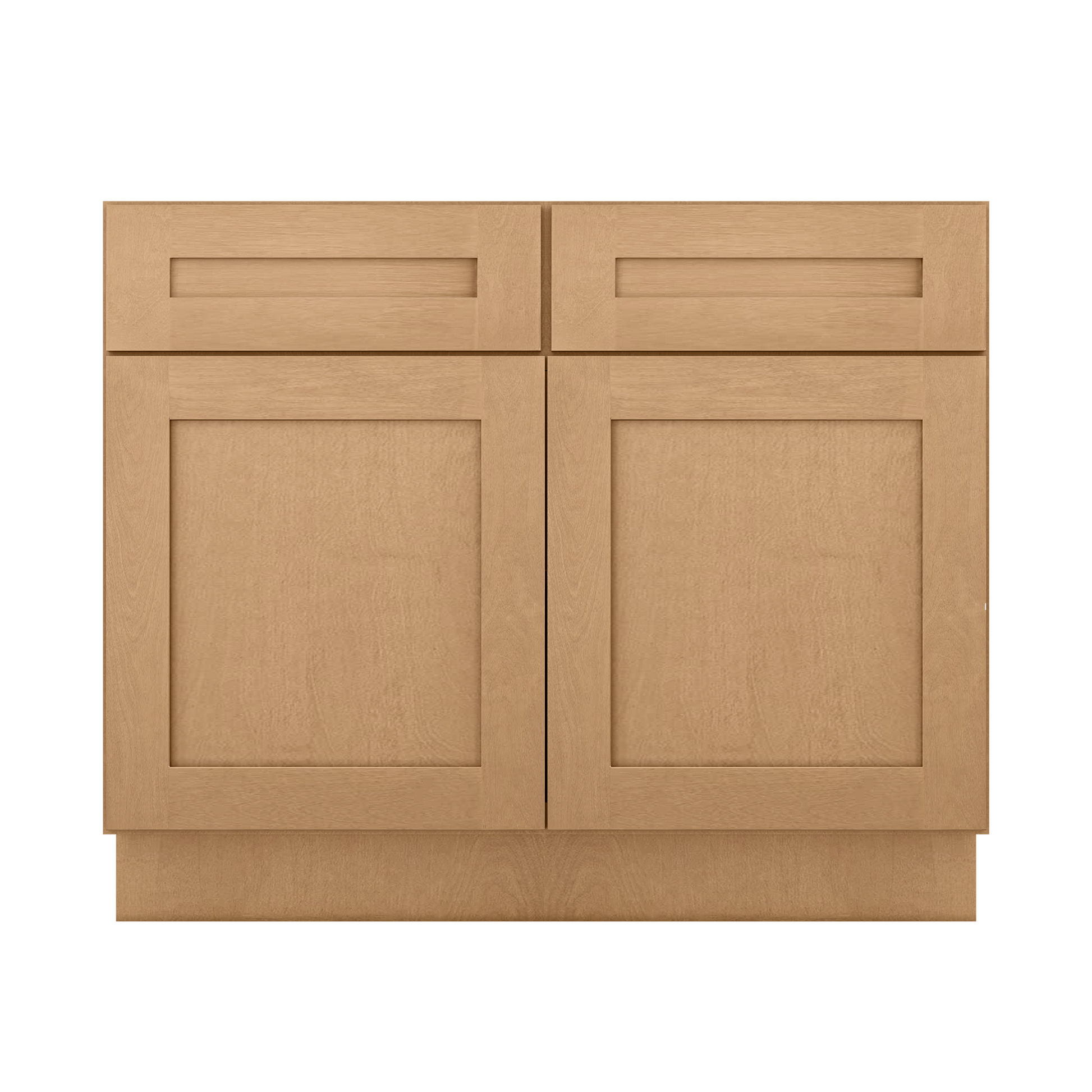 Base Kitchen Cabinet B42 Shaker Toffe 42 in. width 34.5 in. height 24 in. depth - Kitchen Cabinets