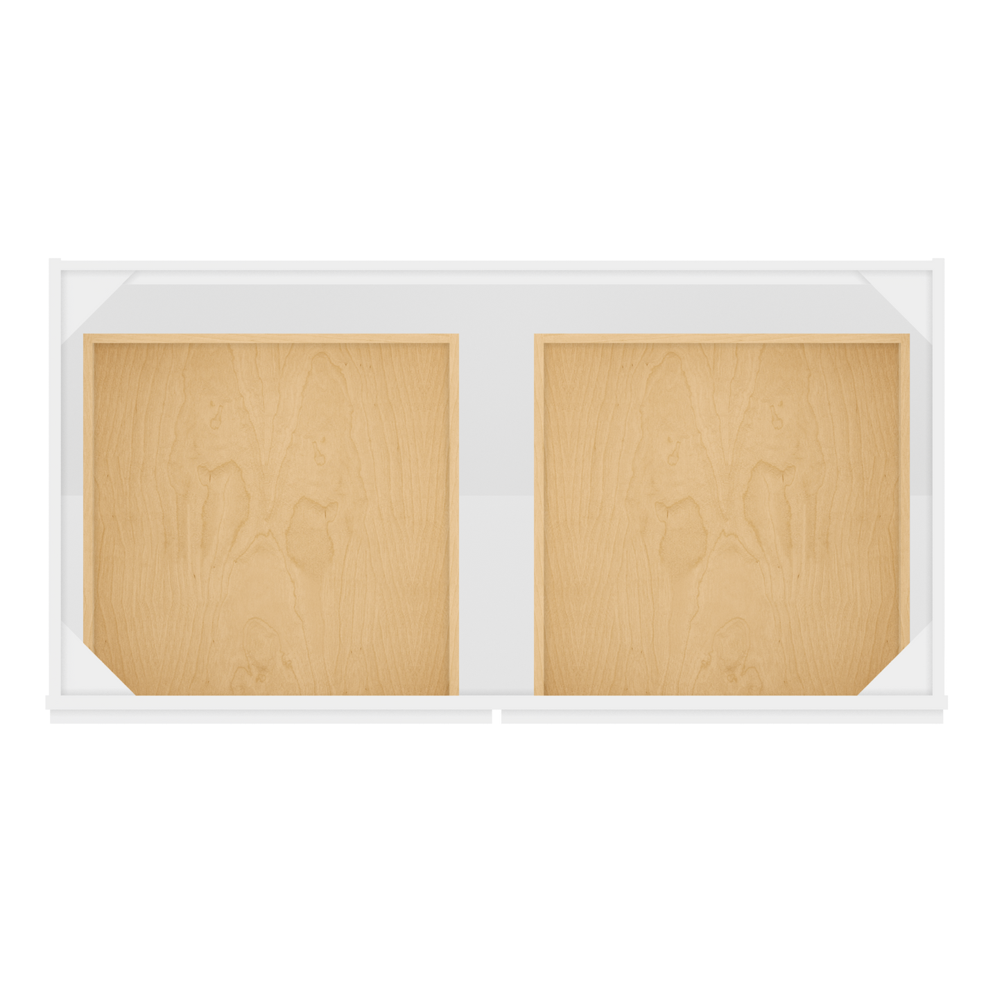 Base Kitchen Cabinet B48 Alpina White LessCare 48 in. width 34.5 in. height 24 in. depth - Kitchen Cabinets