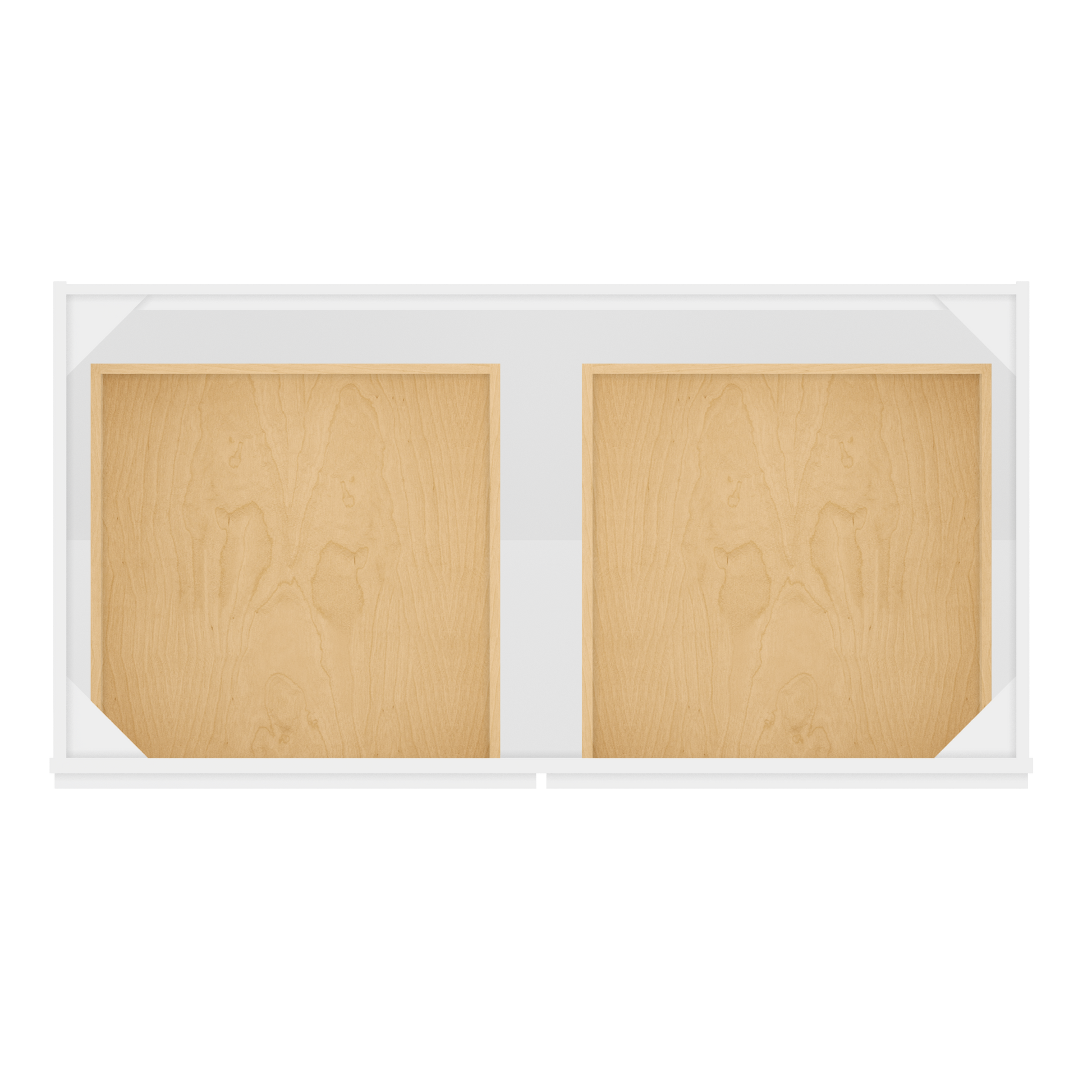 Base Kitchen Cabinet B48 Alpina White LessCare 48 in. width 34.5 in. height 24 in. depth - Kitchen Cabinets