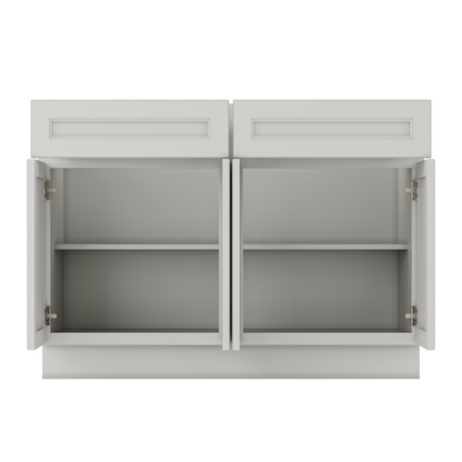 Base Kitchen Cabinet B48 Milan Pearl 48 in. width 34.5 in. height 24 in. depth - Kitchen Cabinets