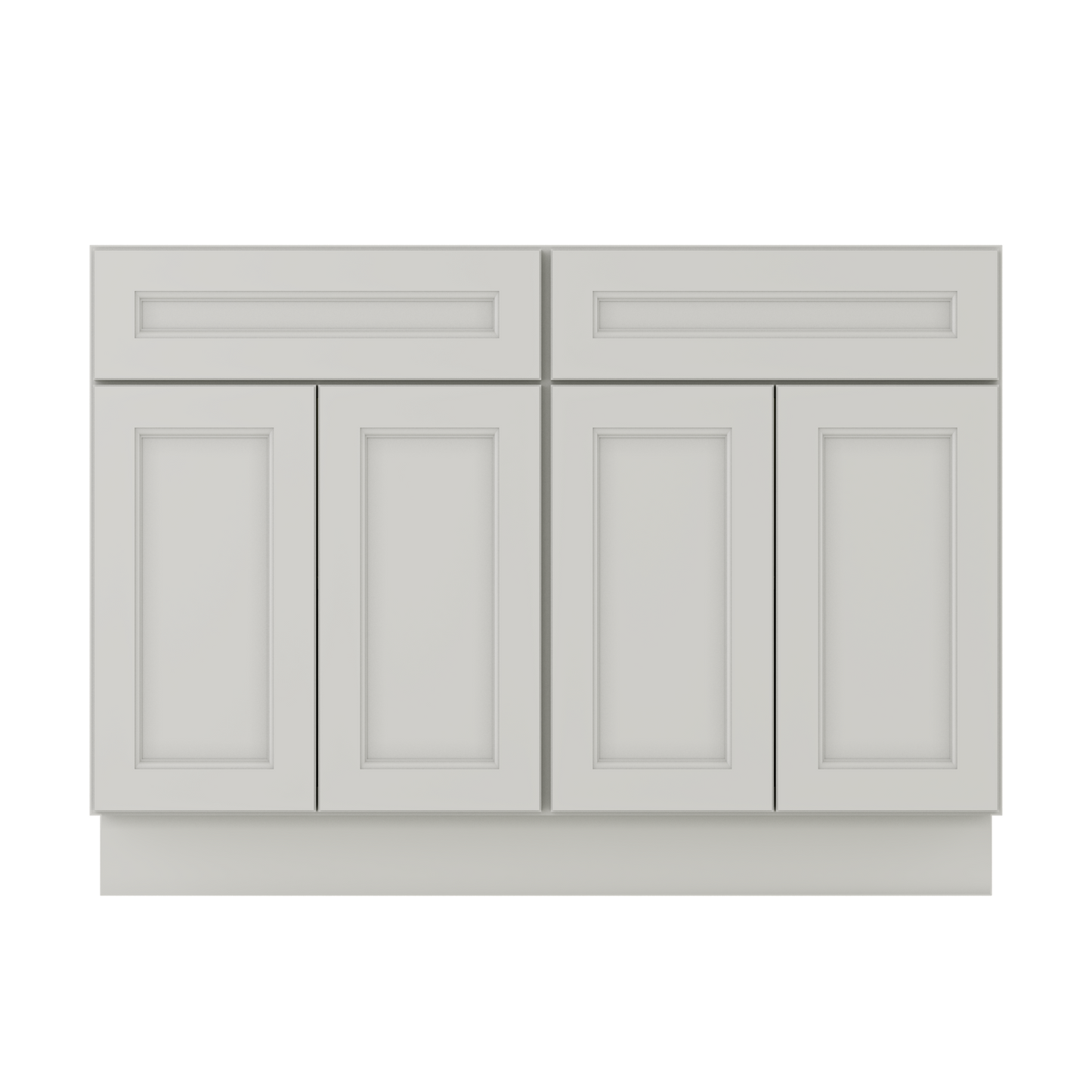 Base Kitchen Cabinet B48 Milan Pearl 48 in. width 34.5 in. height 24 in. depth - Kitchen Cabinets