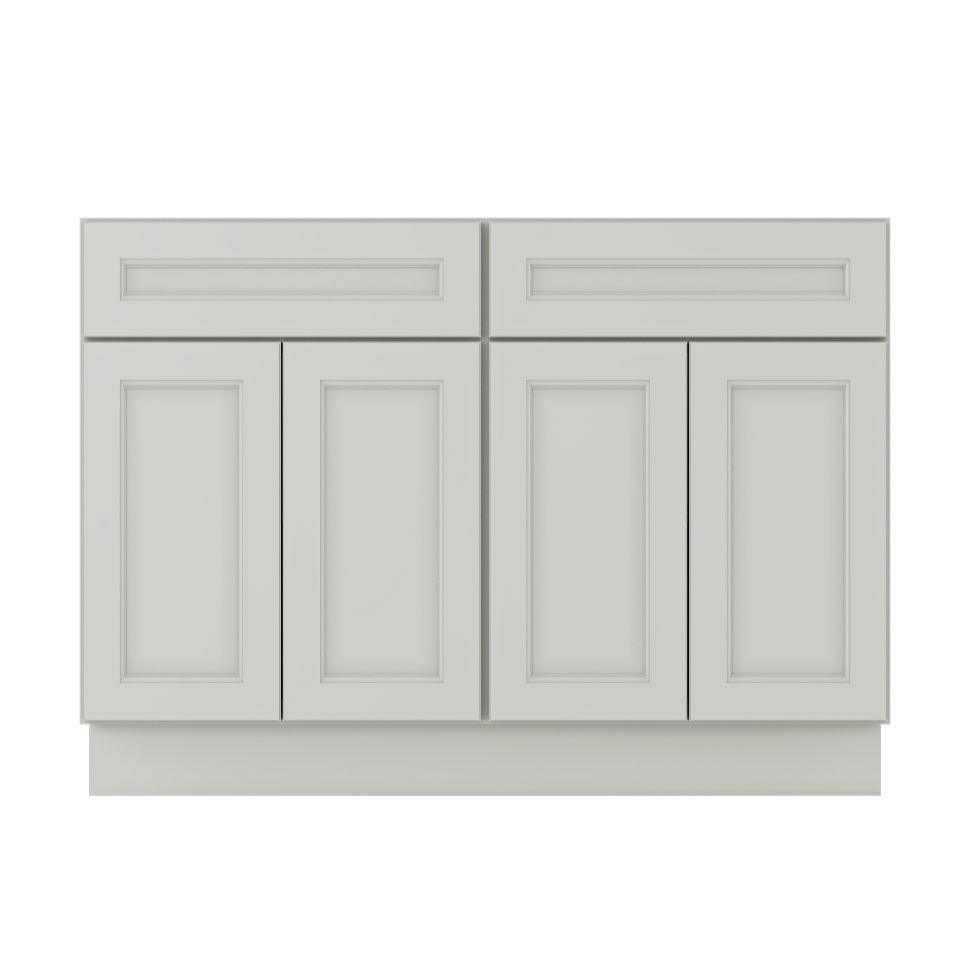 Base Kitchen Cabinet B48 Milan Pearl 48 in. width 34.5 in. height 24 in. depth - Kitchen Cabinets