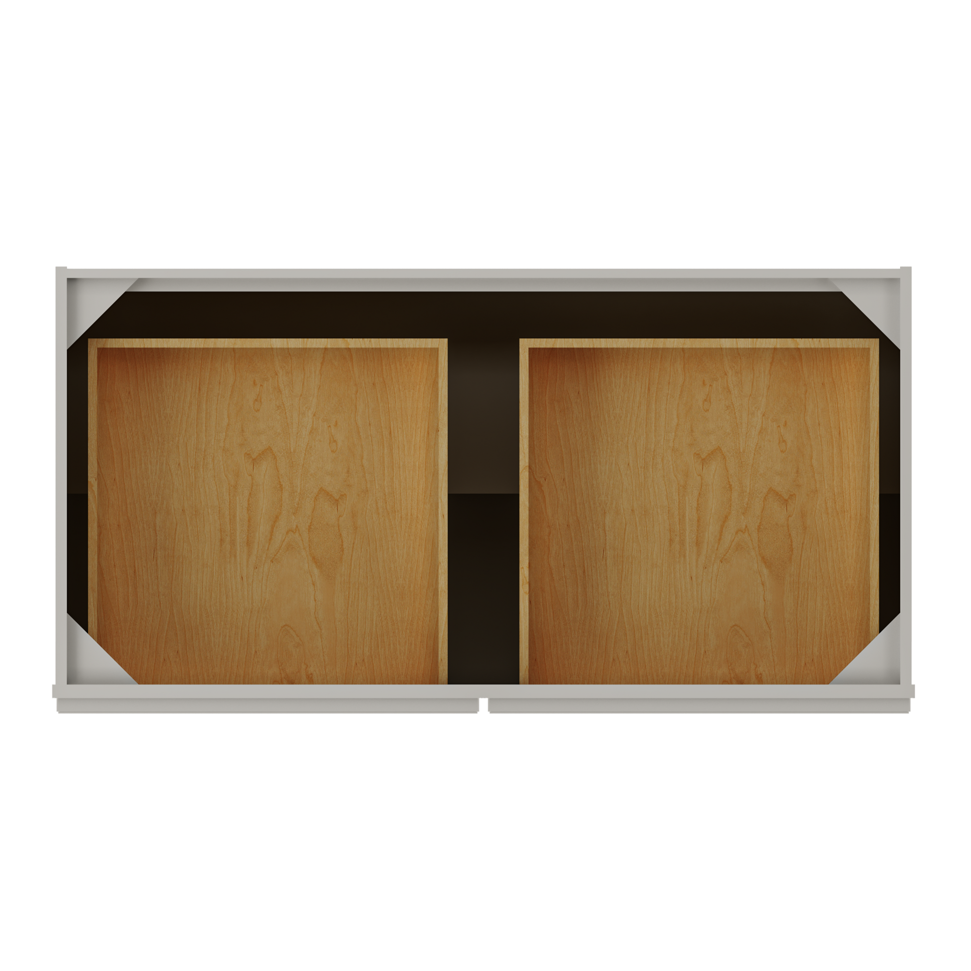 Base Kitchen Cabinet B48 Milan Pearl 48 in. width 34.5 in. height 24 in. depth - Kitchen Cabinets