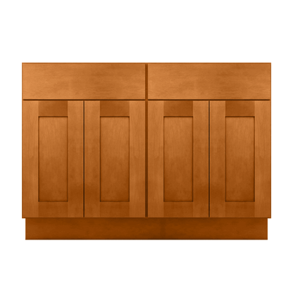 Base Kitchen Cabinet B48 Newport LessCare 48 in. width 34.5 in. height 24 in. depth - Kitchen Cabinets