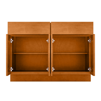 Base Kitchen Cabinet B48 Newport LessCare 48 in. width 34.5 in. height 24 in. depth - Kitchen Cabinets
