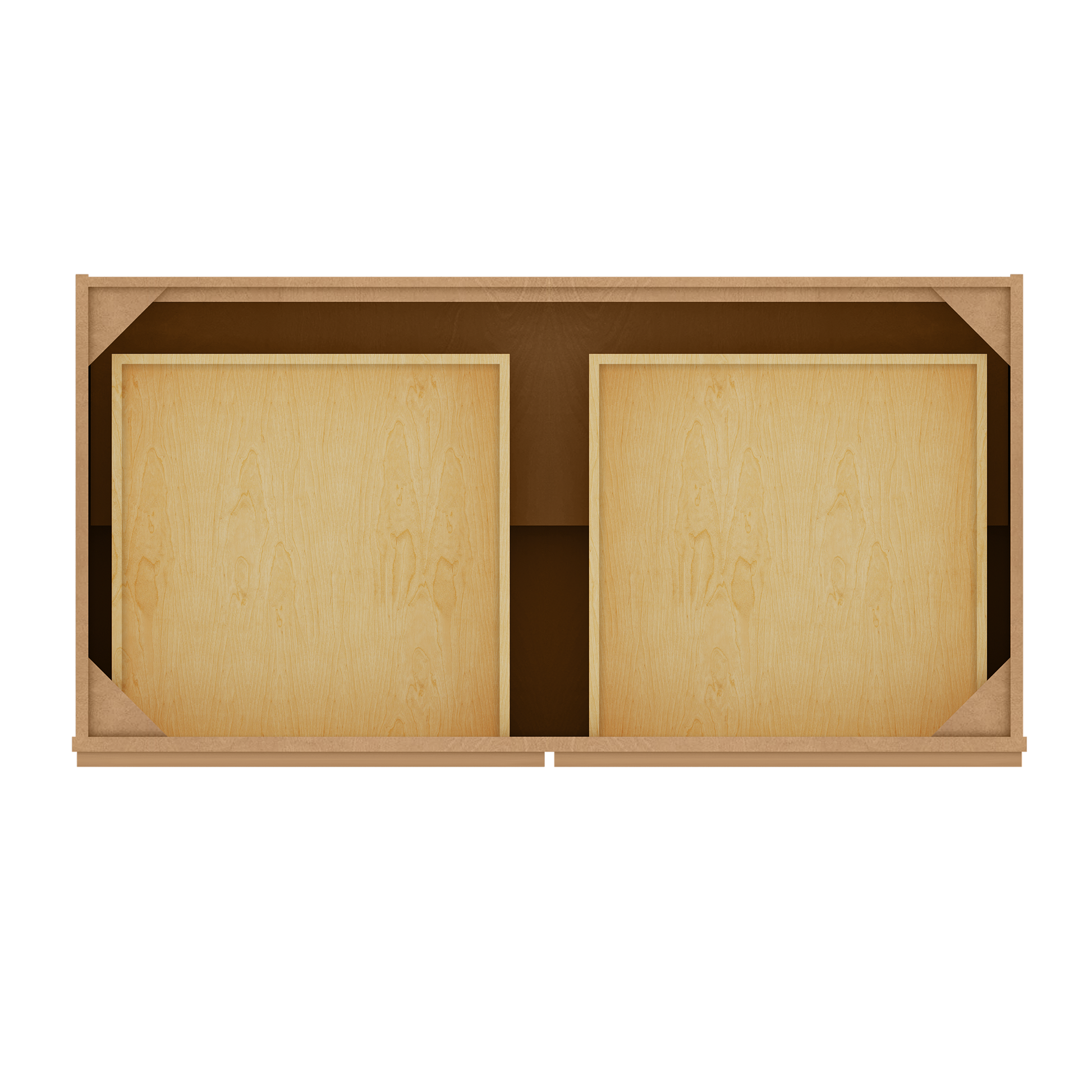 Base Kitchen Cabinet B48 Shaker Toffee 48 in. width 34.5 in. height 24 in. depth - Kitchen Cabinets
