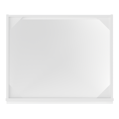 Base microwave cabinet with one drawer BMC30 Alpina White LessCare 30 in. width 34.5 in. height 24 in. depth - Kitchen