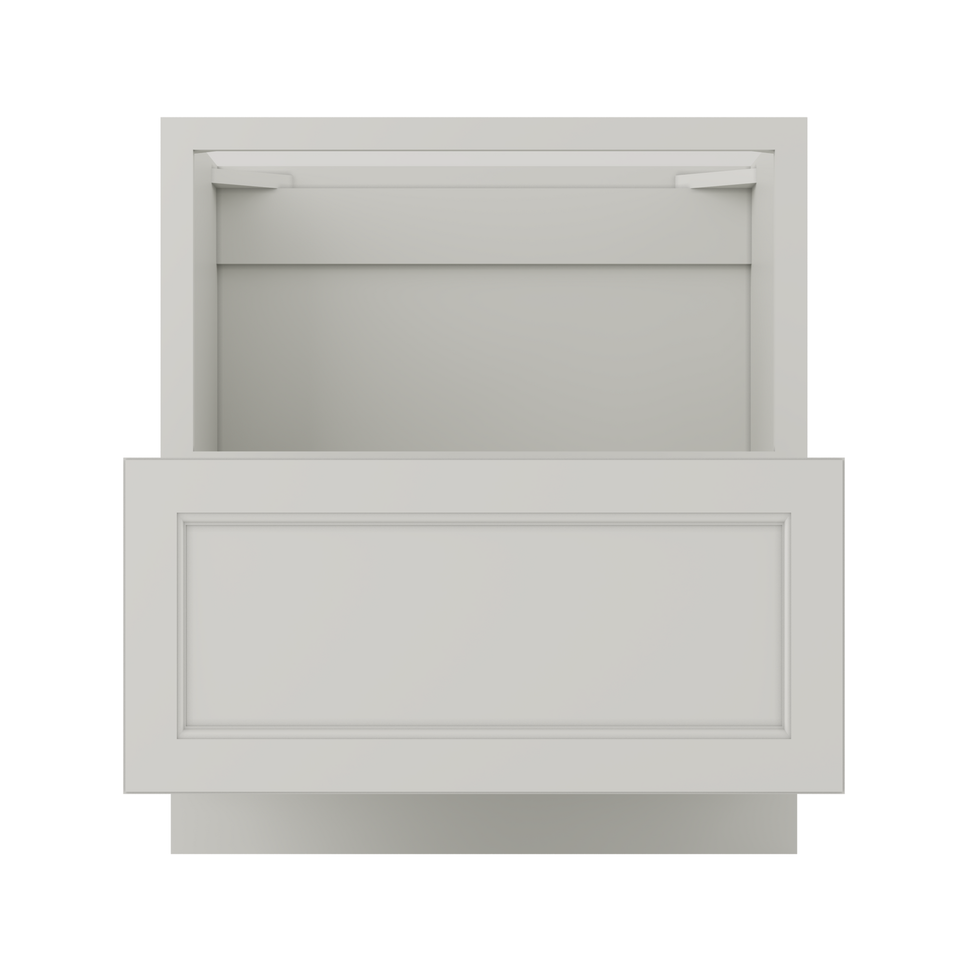 Base microwave cabinet with one drawer BMC30 Milan Pearl LessCare 30 in. width 34.5 in. height 24 in. depth - Kitchen