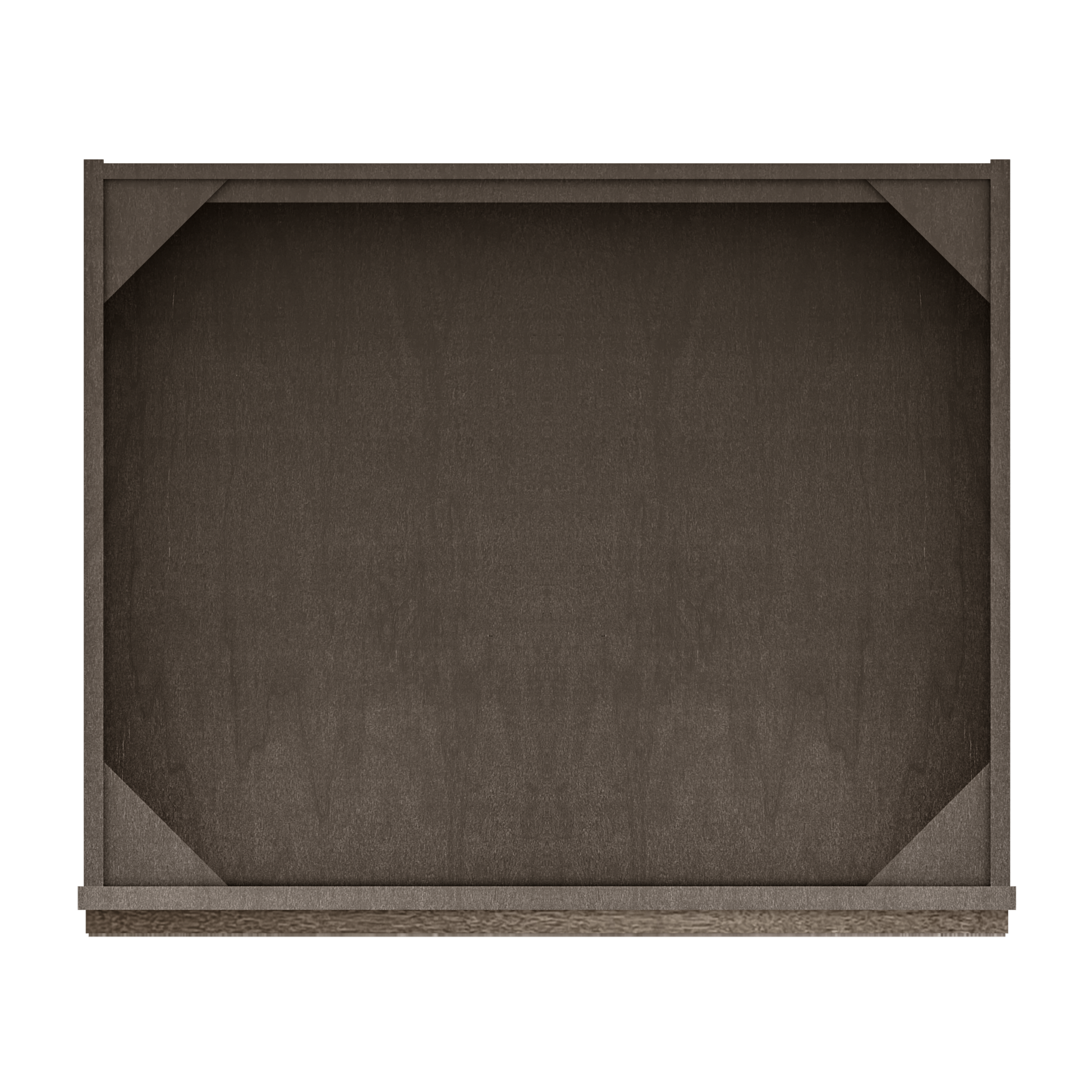 Base microwave cabinet with one drawer BMC30 Milan Slate LessCare 30 in. width 34.5 in. height 24 in. depth - Kitchen