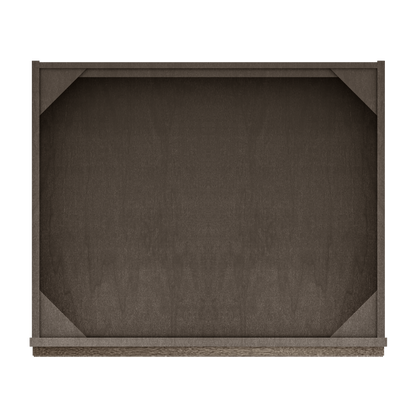 Base microwave cabinet with one drawer BMC30 Milan Slate LessCare 30 in. width 34.5 in. height 24 in. depth - Kitchen