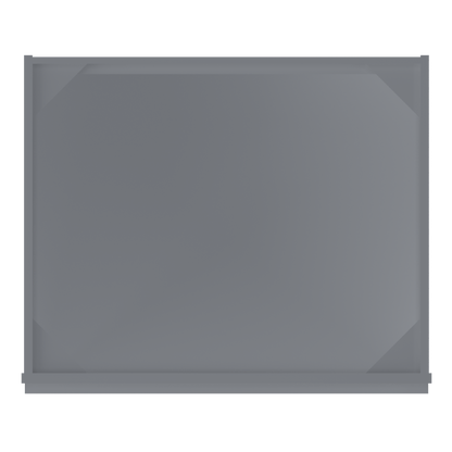 Base microwave cabinet with one drawer BMC30Colonial Gray LessCare 30 in. width 34.5 in. height 24 in. depth - Kitchen