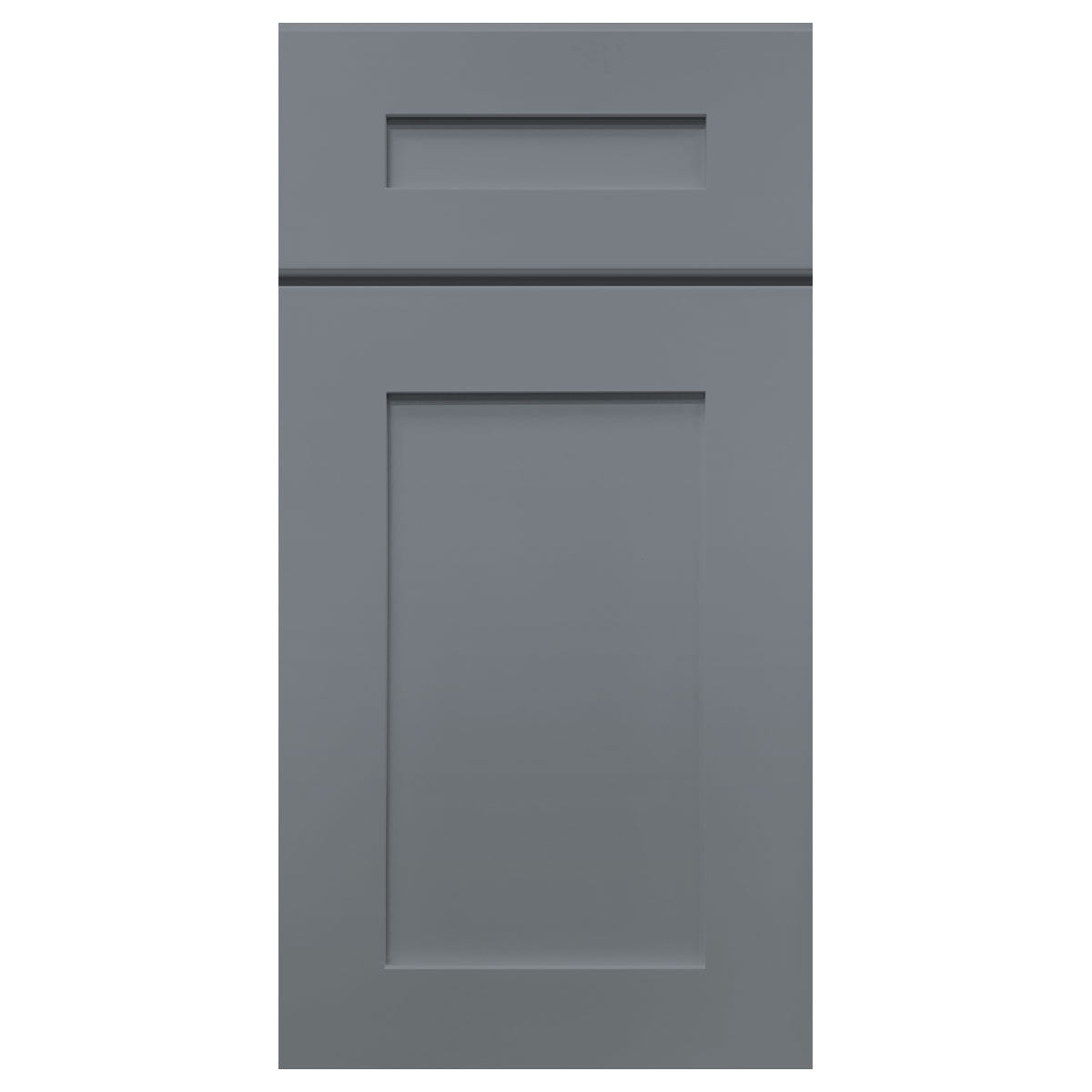 Base microwave cabinet with one drawer BMC30Colonial Gray LessCare 30 in. width 34.5 in. height 24 in. depth - Kitchen