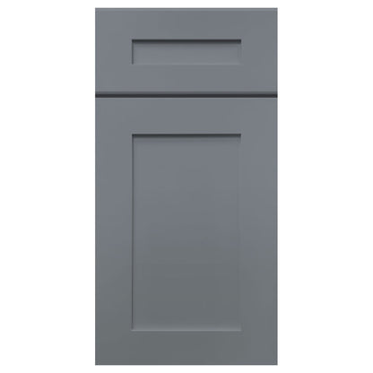 Base microwave cabinet with one drawer BMC30Colonial Gray LessCare 30 in. width 34.5 in. height 24 in. depth - Kitchen