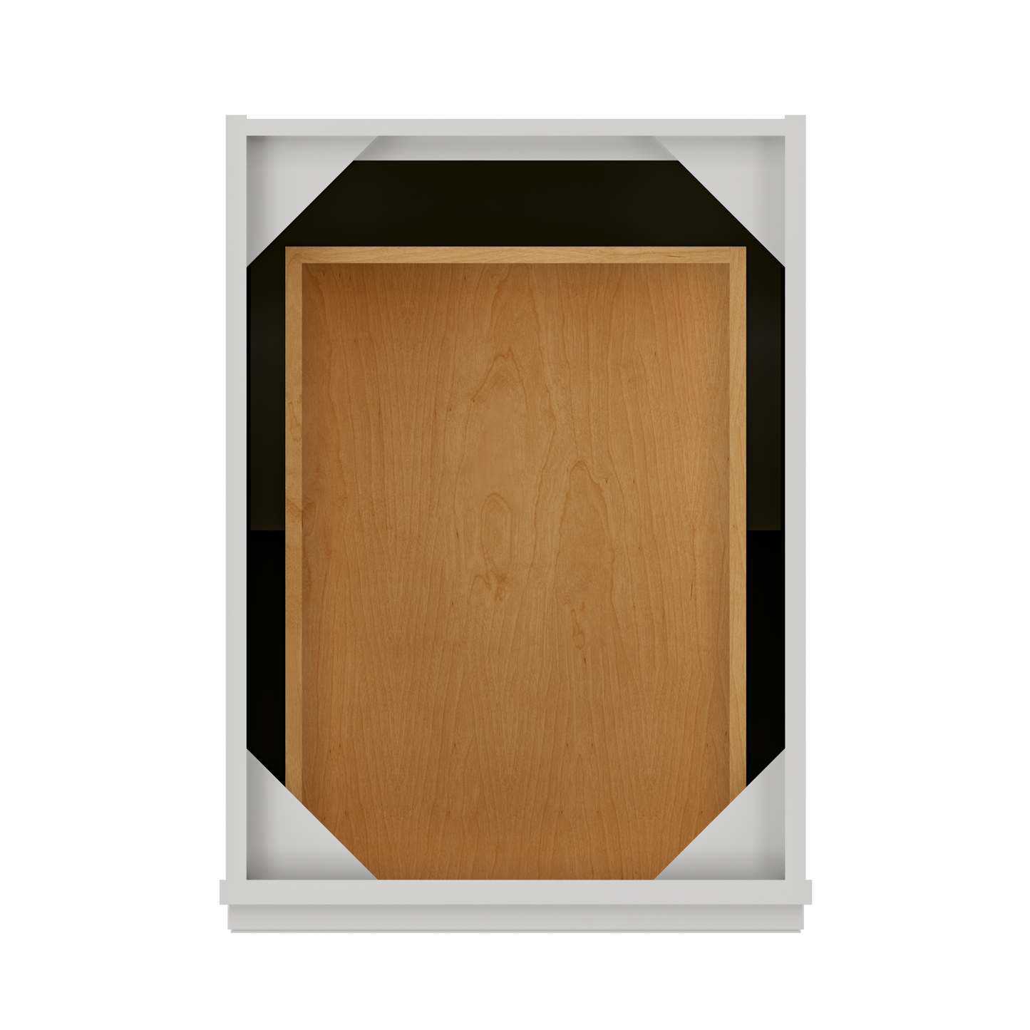 Base Single Door One Drawer 18’’ Wide Milan Pearl Cabinet - Kitchen Cabinets