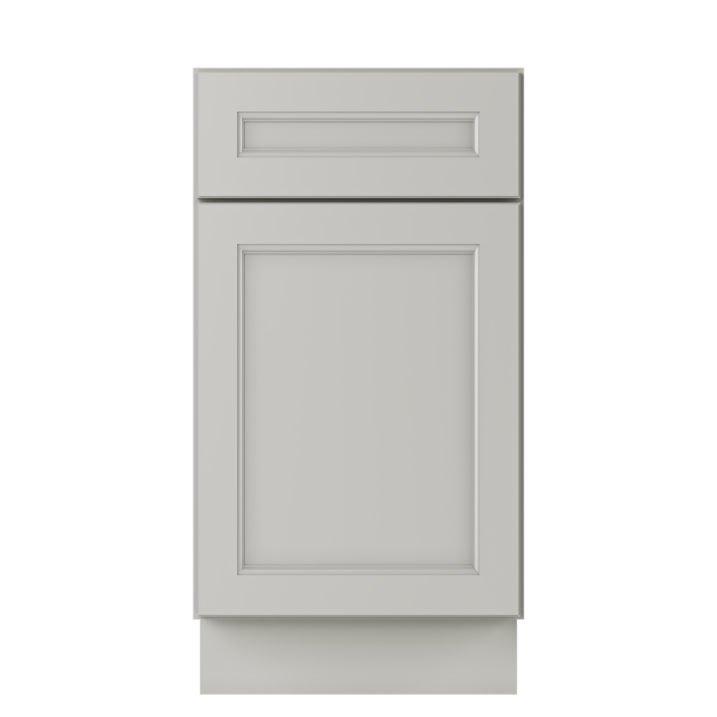Base Single Door One Drawer 18’’ Wide Milan Pearl Cabinet - Kitchen Cabinets