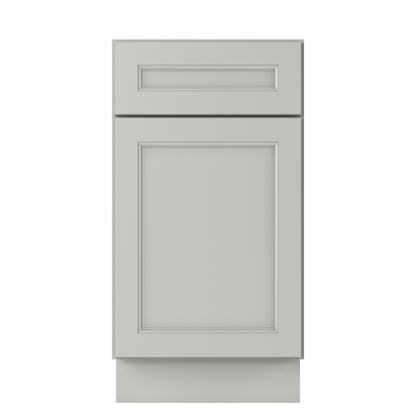 Base Single Door One Drawer 18’’ Wide Milan Pearl Cabinet - Kitchen Cabinets