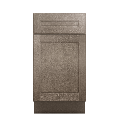 Base Single Door One Drawer 18’’ Wide Milan Slate Cabinet