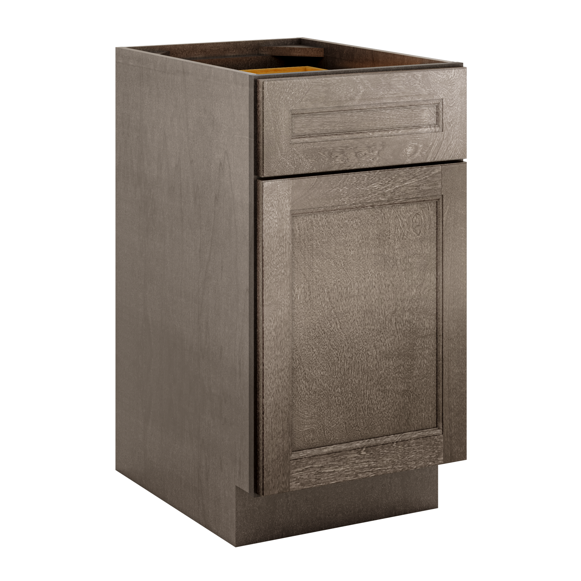 Base Single Door One Drawer 18’’ Wide Milan Slate Cabinet