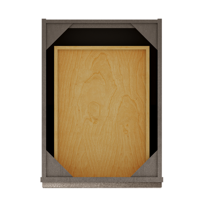 Base Single Door One Drawer 18’’ Wide Milan Slate Cabinet