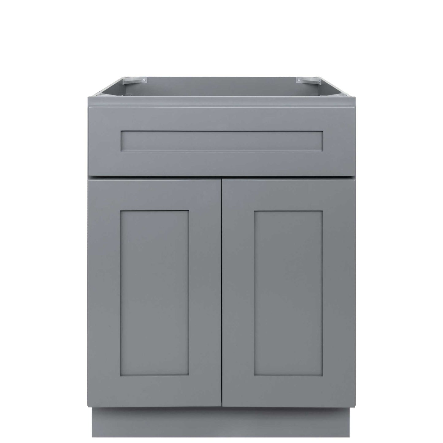 24 W x 21 D x 34.5 H Vanity Sink Base Cabinet - Colonial Gray